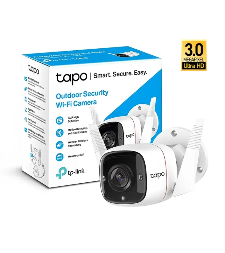 Tapo C310 Cámara de Seguridad Inalámbrica y Cableada para Exterior TP-Link