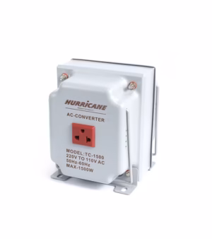 Transformador de 220v a 110v AC de 1500W - Hurricane TC-1500W