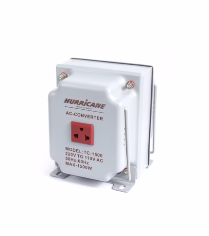 Transformador de 220v a 110v AC de 1500W - Hurricane TC-1500W