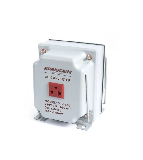 Transformador de 220v a 110v AC de 1500W - Hurricane TC-1500W