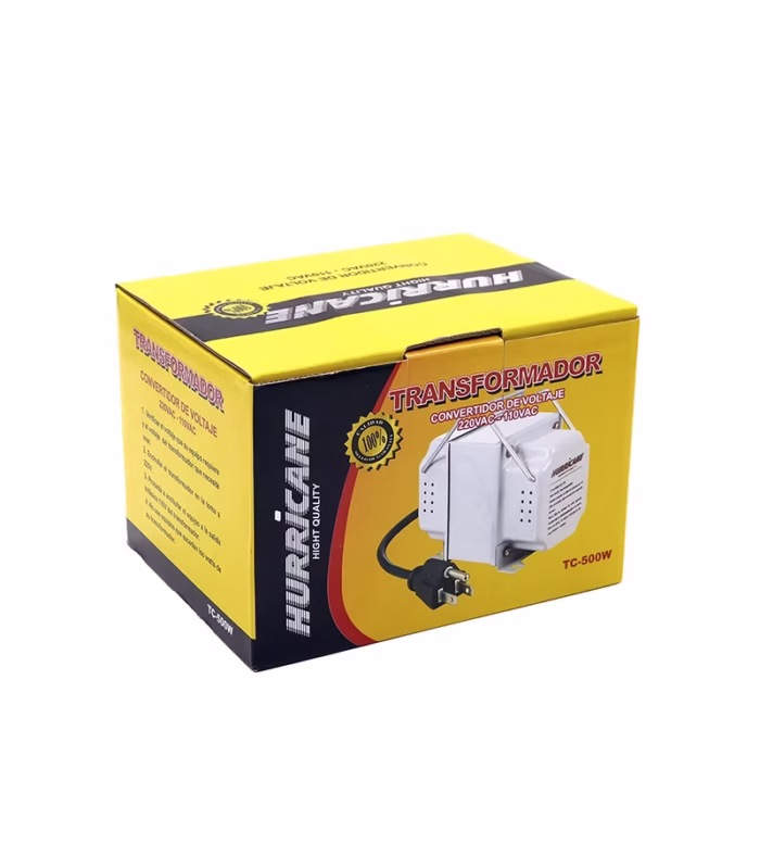 Transformador de Voltaje W v a v AC Hurricane TC W