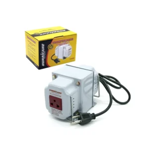 Transformador de Voltaje 500W 220v a 110v AC Hurricane TC-500W Auto Transformador de 500W, Convertidor de Voltaje 220v a 110v AC 50/60hz, Transformador 220 a 110v AC de 500W