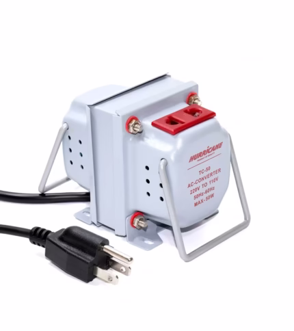Transformador de Voltaje 50W 220v a 110v AC Hurricane TC-50W