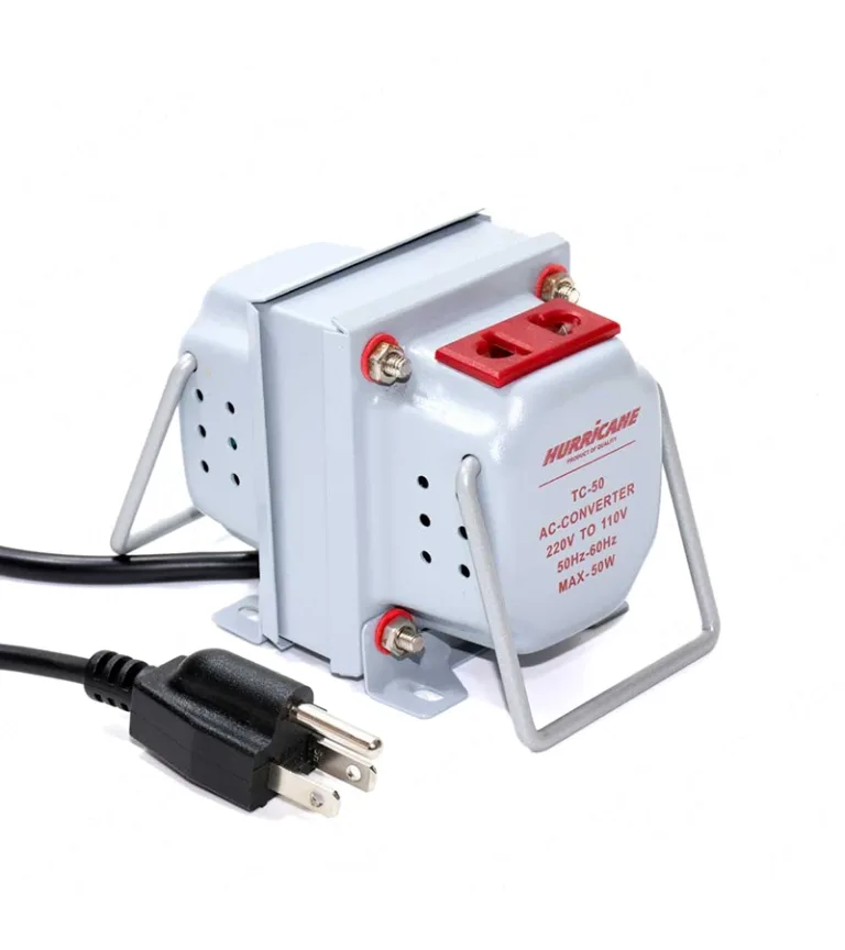 Transformador de Voltaje 50W 220v a 110v AC Hurricane TC-50W