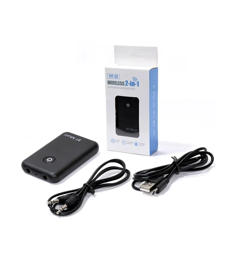 Bluetooth para Equipo de Sonido GP-YPF-03 | 2 en 1 | Receptor y Transmisor Recargable American NET