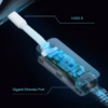 UEC Adaptador USB C a Gigabit Ethernet | Conexión Rápida y Estable | TP Link