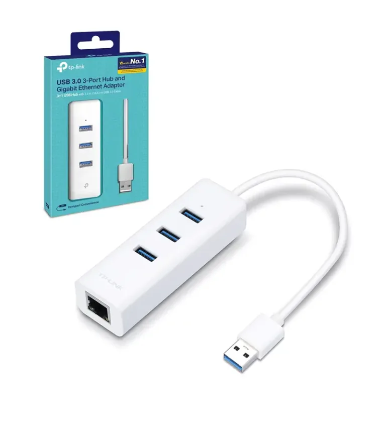 UE330 Adaptador USB Lan Gigabit con Hub USB 3.0 TP-Link
