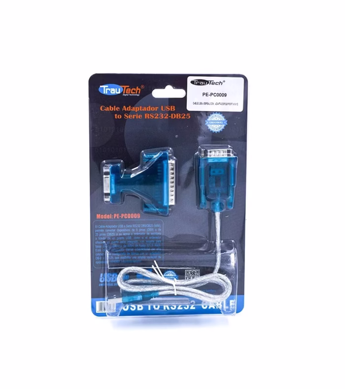 Cable USB  a SERIAL RS DBDB Trautech