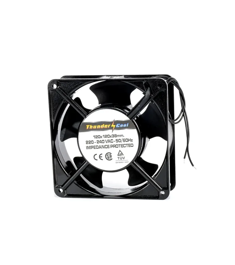 Ventilador Industrial 12CM 220VAC ThunderCool GP-360-12x12 Ventilador de 12 Centímetros a 220V AC Thunder Cool GP-360-12x12