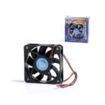 Ventilador de 6cm de 12VDC- BOXER YM1206PTS1- 9 Aspas Fan de 60mmx60mmx25mm de 9 Aspas