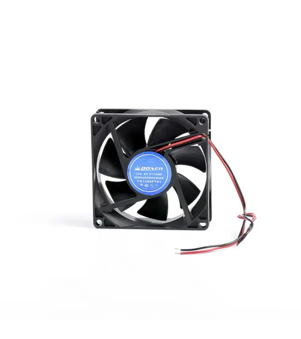 Ventilador de 8cm de 12VDC- BOXER YM1208PTS1 - 7 Aspas