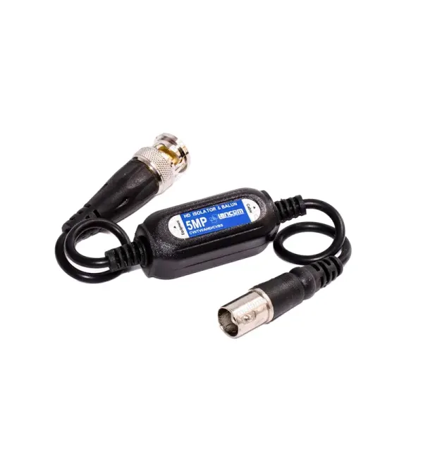 Video Balun Aislador de 5MPx - Anti-Interferencias - Isolator Lancom BNC5MP-iso