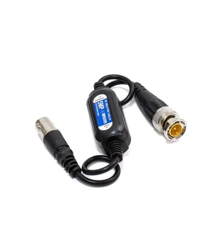 Video Balun Aislador de 5MPx - Anti-Interferencias - Isolator Lancom BNC5MP-iso