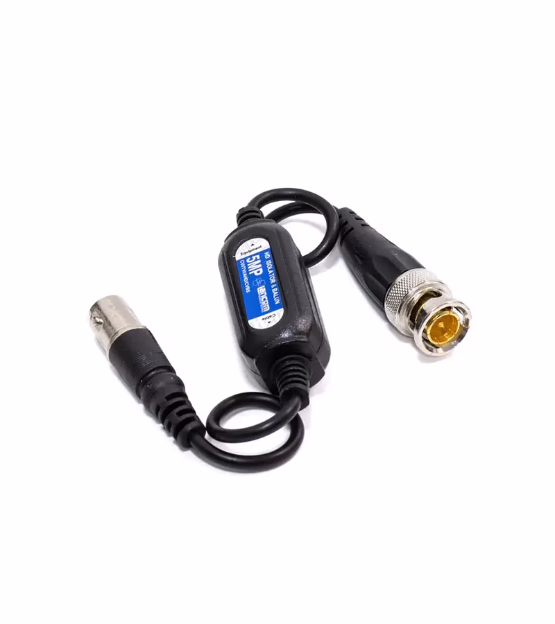 Video Balun Aislador de MPx   Anti Interferencias   Isolator Lancom BNCMP iso
