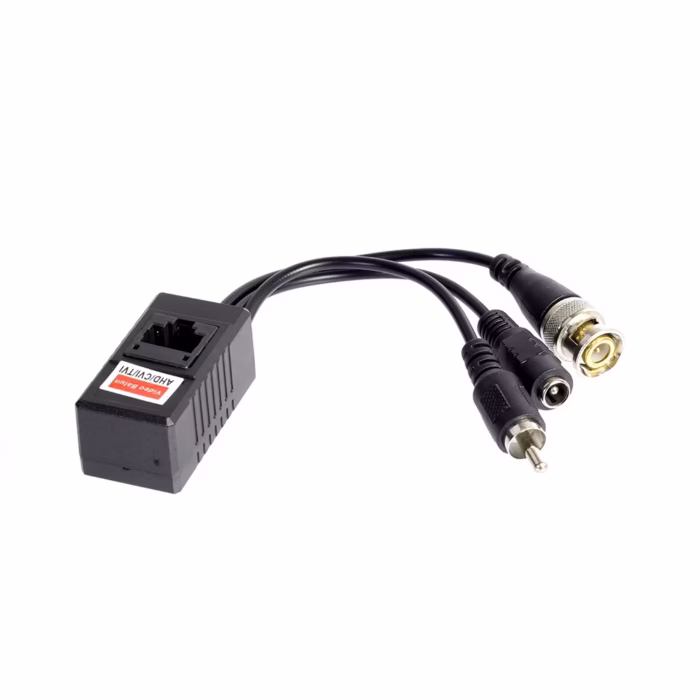 Video Balun RJ Celestium Y BNC Par de video Balun RJ por UTP Cate o Cat para cámaras de seguridad HDCVITVIAHDCVBS Celestium Y BNC Video Balun FullHD Pasivo  en  para cámaras de Seguridad