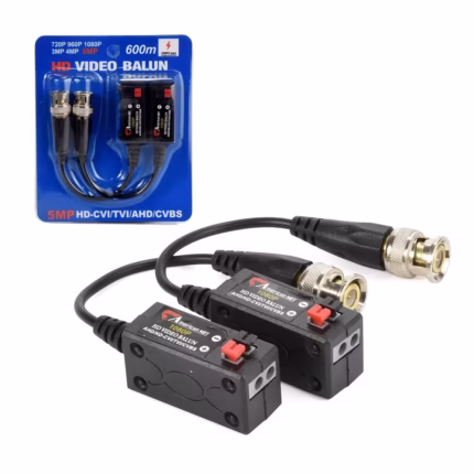 Video Balun de MP HD p American NET GP HD Par de Video Balun HD p de MP American NET GP HD Adaptador de Video para Cámara de Seguridad compatible con HDCVI   AHD   TVI   CVBS