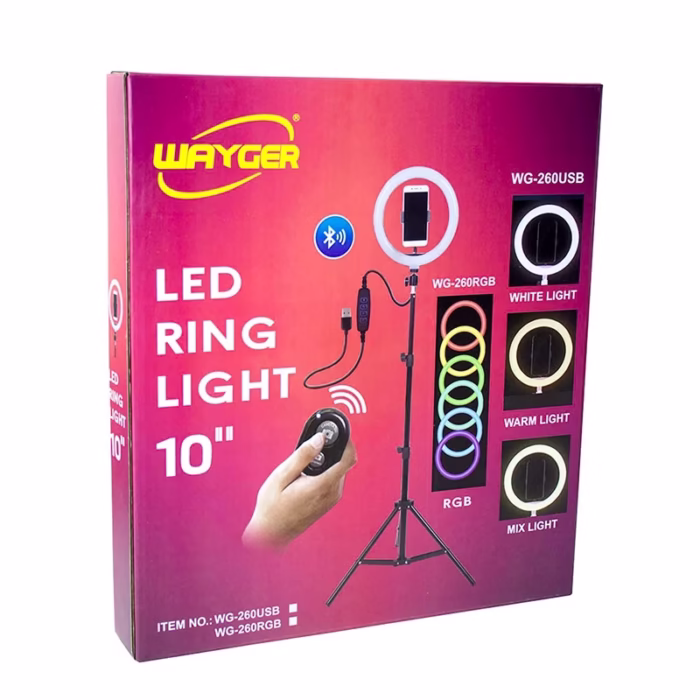 WG USB | Aro LED de CM | Ultra Brillante | Wayger Aro LED Ultra Brillante de cm | Wayger | WG USB
