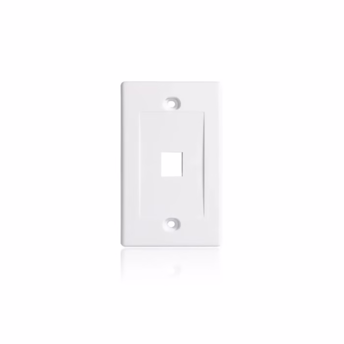 Wallplate Ejecutivo de 1 Puerto LANCOM SMB FP 040 1______ HD Multimedia PERU SAC Wallplate Ejecutivo de Puerto LANCOM SMB FP Faceplate de Puerto para placa de pared marca LANCOM FacePlate RJ