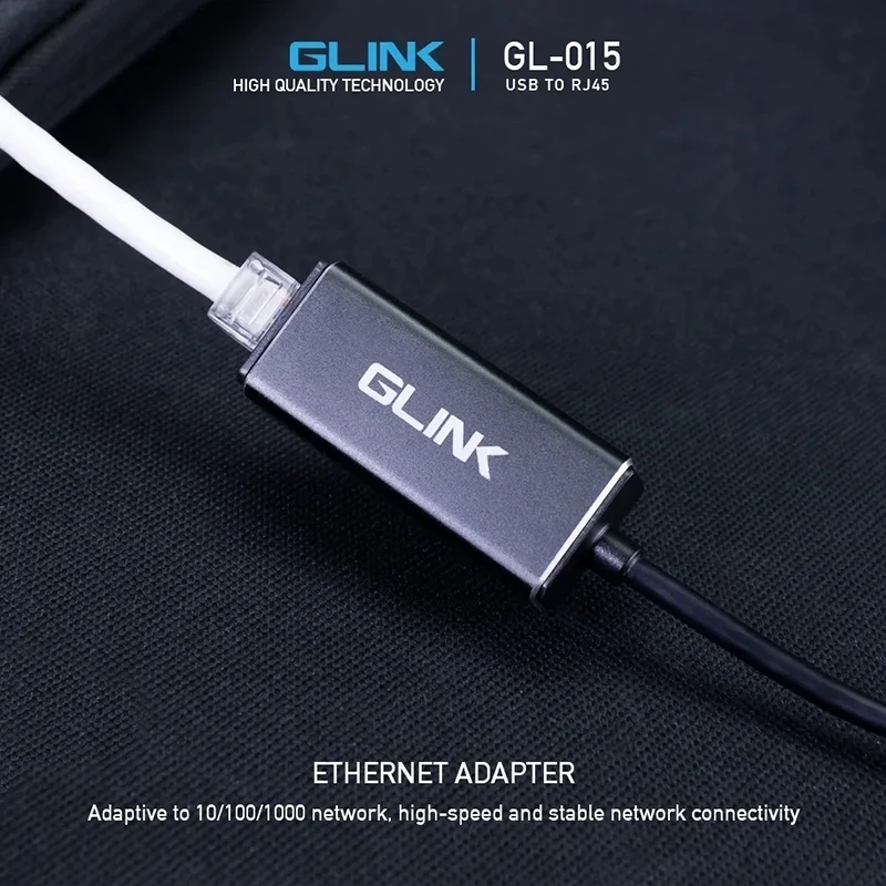 Adaptador USB 3.0 a Lan RJ45 Gigabit Glink GL-015