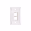 FacePlate de  Puertos Commscope     Placa de Pared de  Tomas vacías Wallplate WallPlate  Puertos | Commscope |    Placa de Pared Commscope AMP |  Tomas vacías para keystone |