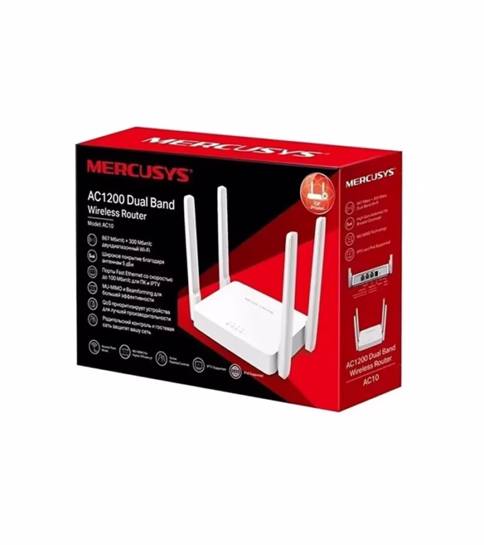 AC Router Inalámbrico de Doble Banda AC   Mercusys