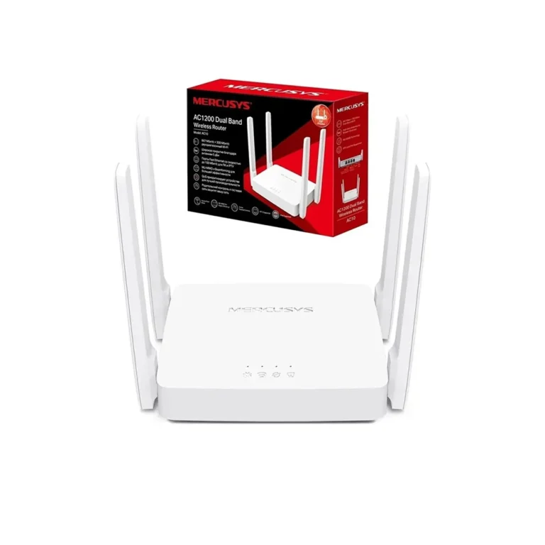 AC10 Router Inalámbrico de Doble Banda AC1200 - Mercusys Router Wi-Fi AC1200 Doble Banda - AC10 Mercusys