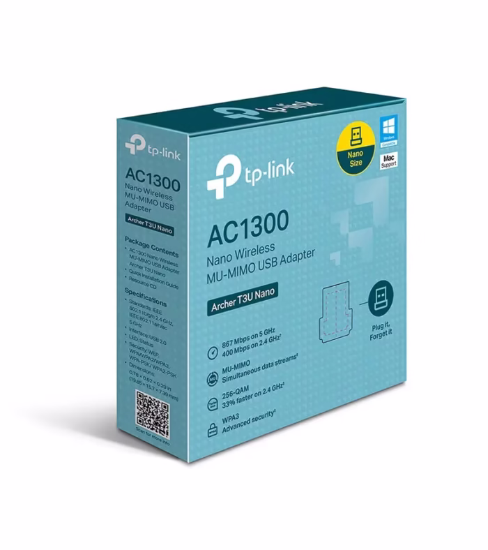Archer TU Nano Adaptador USB WiFi AC MU MIMO   TP Link