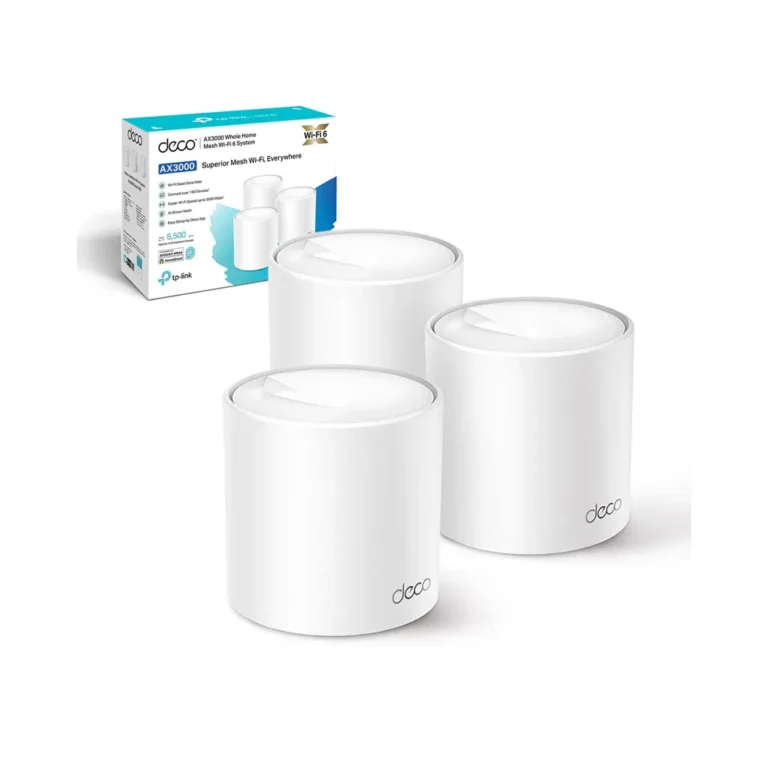 Deco X50 Pack de 3 TP-Link Sistema Inalámbrico Mesh AX3000 Deco X50 | Pack-3 | Sistema Wi-Fi 6 Mesh | Ax3000 | AC3000 | TP-Link, Sistema Mesh AX3000 | Deco x50-Pack3 | WiFi 6 Mesh | TP-Link