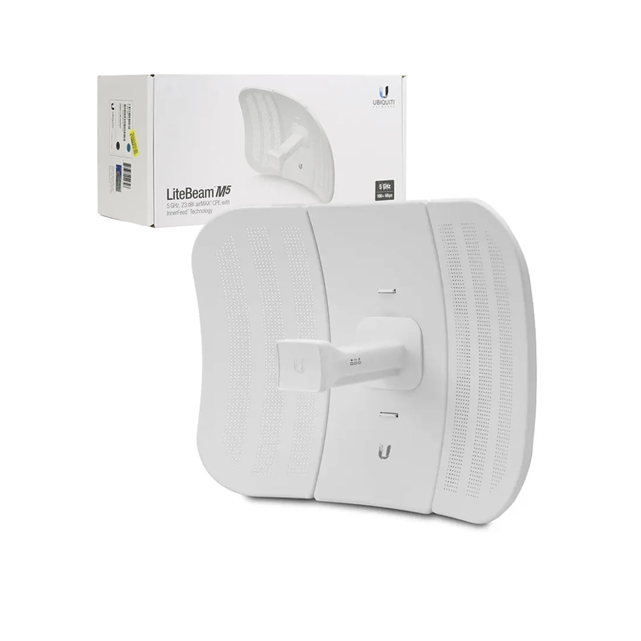 LBE-M5-23 LiteBeam Ubiquiti - Antena Direccional para Exterior de 23dBi 5ghz LBE-M5-23 LiteBeam Ubiquiti Antena de 23Dbi-5ghz, Antena de Enlace para Exterior LiteBeam LBE-M5-23 Ubiquiti de 5Ghz a 23dBi