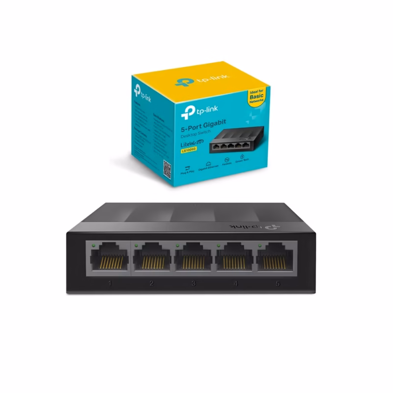 LSG Switch de Red Gigabit  Puertos | Expande tu Red con TP Link