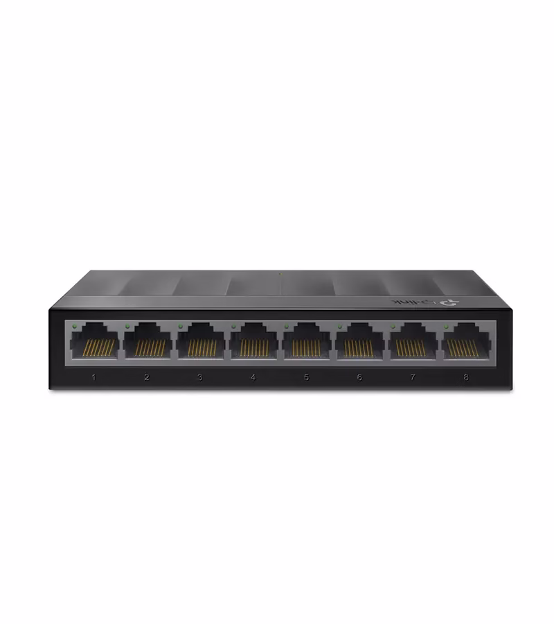LSG Switch Gigabit de  Puertos RJ   TP Link Auto negociable y de fácil instalación