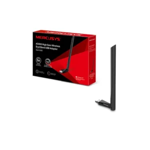 MU6H - Adaptador USB Inalámbrico de Doble Banda AC650 Mercusys Adaptador USB WI-FI AC650 en Doble Banda y con Antenas de Alta Ganancia - MU6H Mercusys