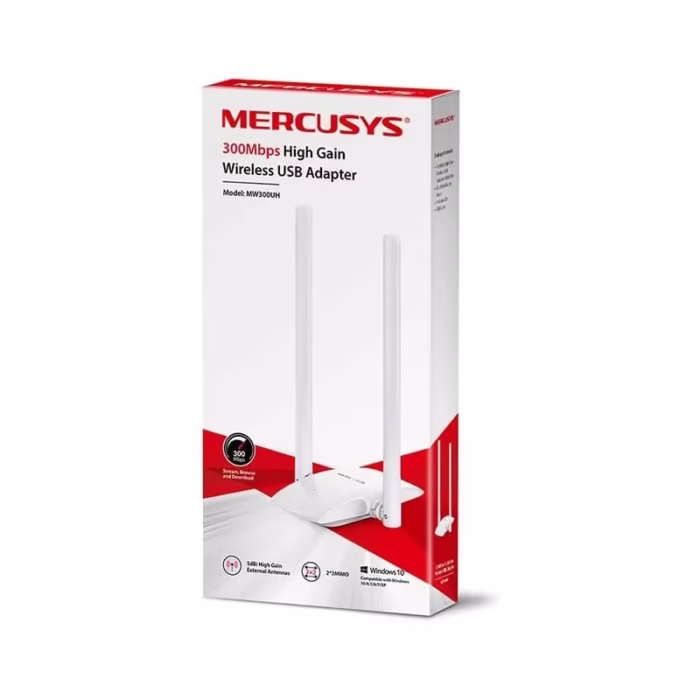 Adaptador USB Wi Fi MWUH con antenas de Alta Ganancia a Mbps   Mercusys