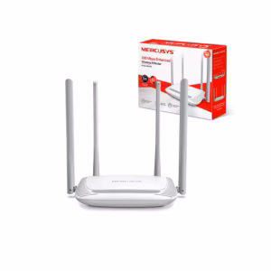 MW325R Router Inalámbrico N300 de 4 Antenas - Mercusys Router Wi-FI N300 a 300Mbps con 4 Antenas de Alta Ganancia - Mercusys MW325R