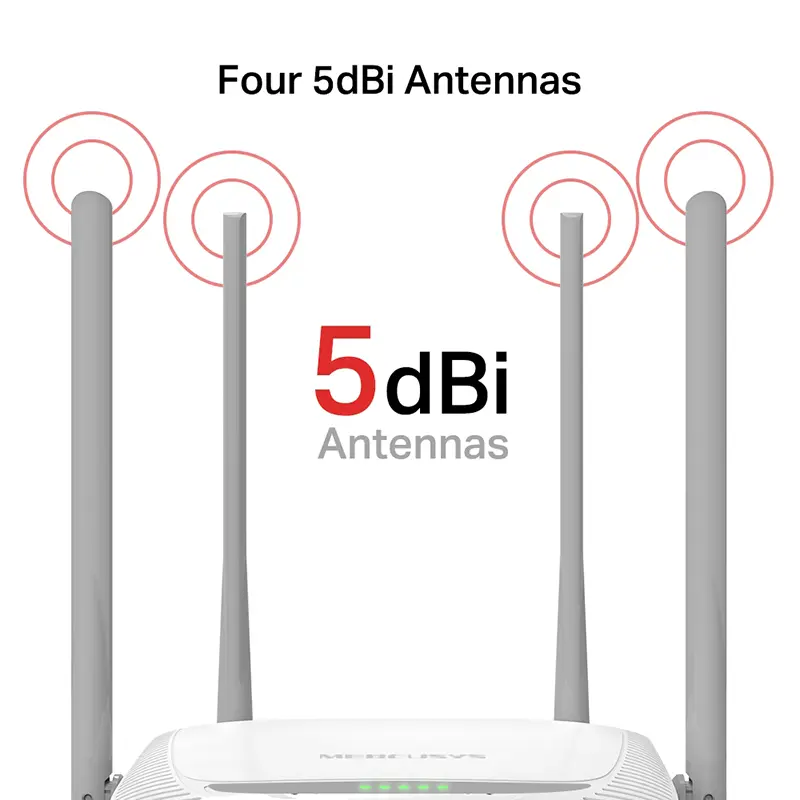 MW325R Router Inalámbrico N300 de 4 Antenas - Mercusys