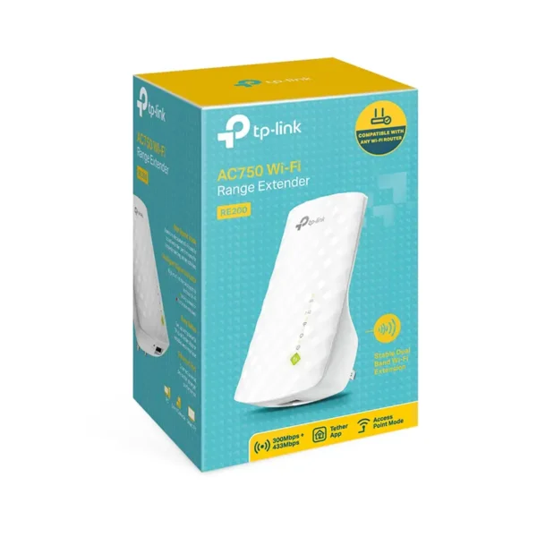 RE200 Repetidor Inalámbrico en Doble Banda AC750 - TP-Link