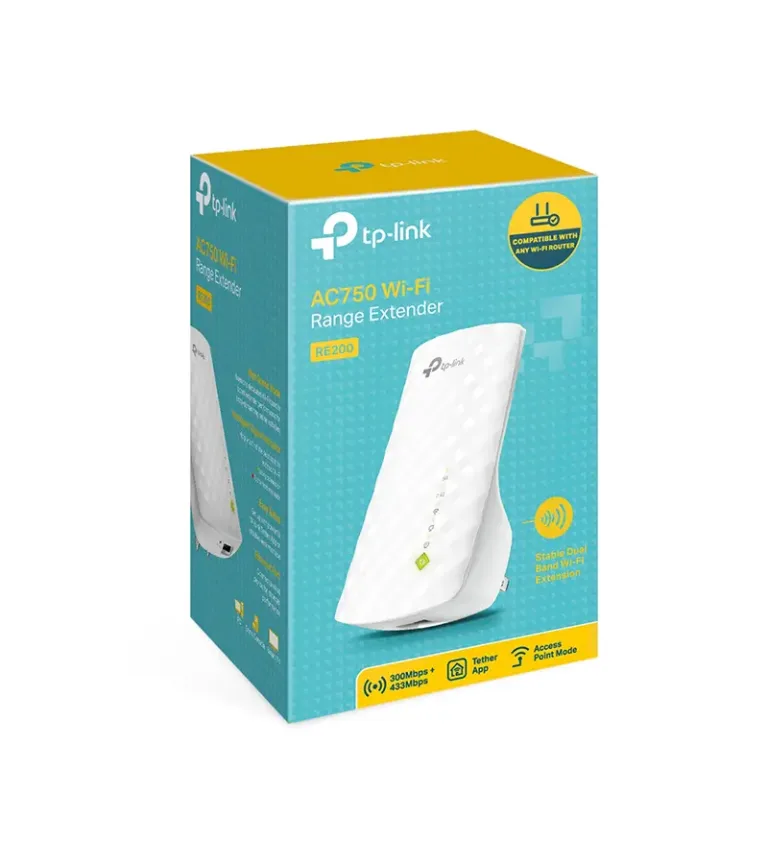 RE200 Repetidor Inalámbrico en Doble Banda AC750 - TP-Link