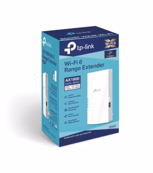 RE600X Repetidor WiFi6 AX1800 Extensor Inalámbrico Doble Banda TP-Link