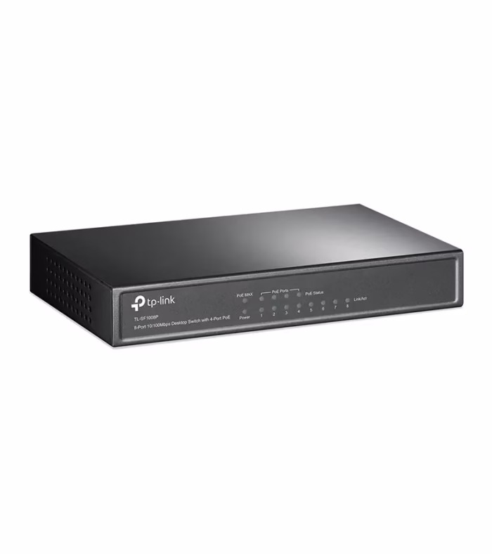 TL SFP Switch  Puertos Fast Ethernet con  PoE TP Link