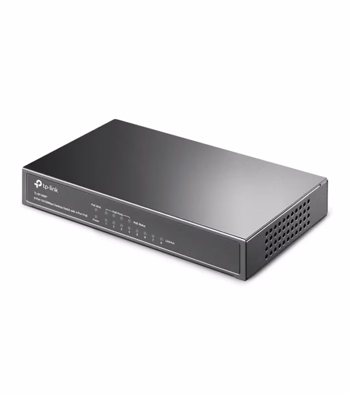 TL SFP Switch  Puertos Fast Ethernet con  PoE TP Link