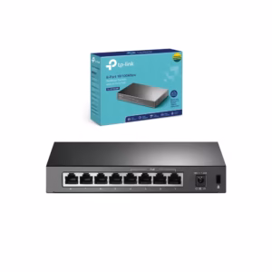 TL-SF1008P Switch 8 Puertos Fast Ethernet con 4 PoE TP-Link Switch PoE de Escritorio de 8 Puertos de 10/100Mbps, Switch de Red de 8 Puertos con 4 PoE 802.3af y 4 Puertos Fast Ethernet - TL-SF1008P TP-Link