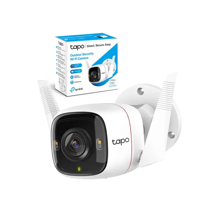 Tapo C320WS Cámara de Seguridad Inalámbrica para Exterior TP-Link Tapo C320WS Cámara de Seguridad Inalámbrica para Exterior Full Color 2K QHD TP-Link, Cámara Wi-Fi de Seguridad para Exteriores a Full Color con Resolución 2K QHD Tapo C320WS TP-Link