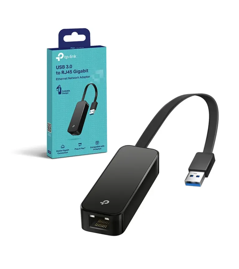Adaptador USB 3.0 a RED, Puerto Gigabit, Compatible con Nintendo Switch, UE306 TP-Link Adaptador de red USB 3.0 a Gigabit Ethernet