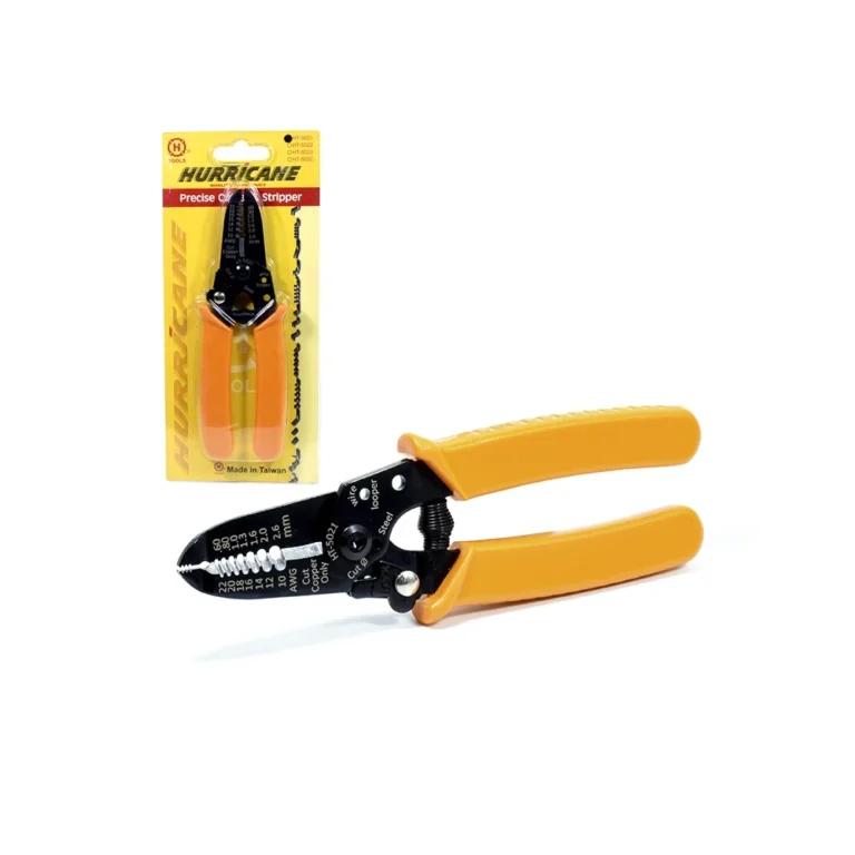 Alicate Pelacables Hurricane HT-5021 Alicate Multipropósito para Pelar Cables de 0.6mm hasta 2.6mm - Hurricane HT-5021
