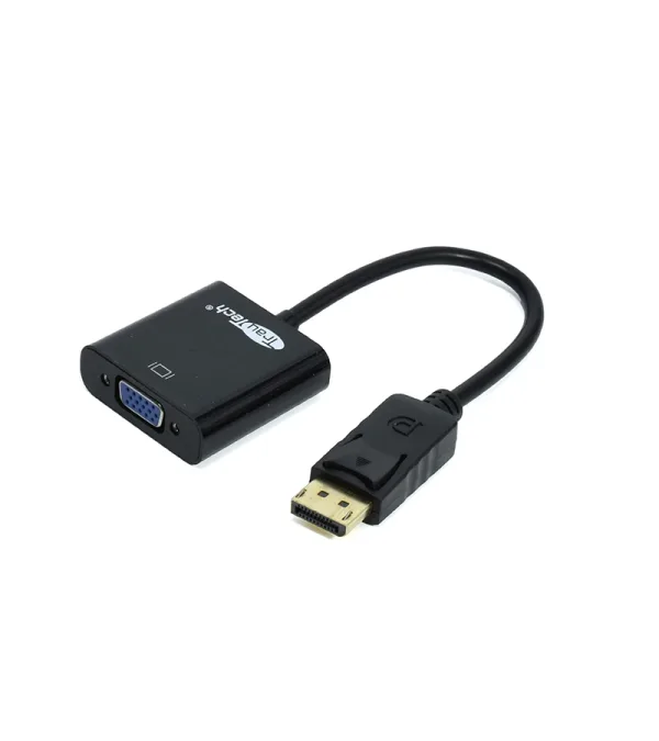 DisplayPort a VGA Trautech PE-DP0056, Cable Convertidor DP a VGA Compacto