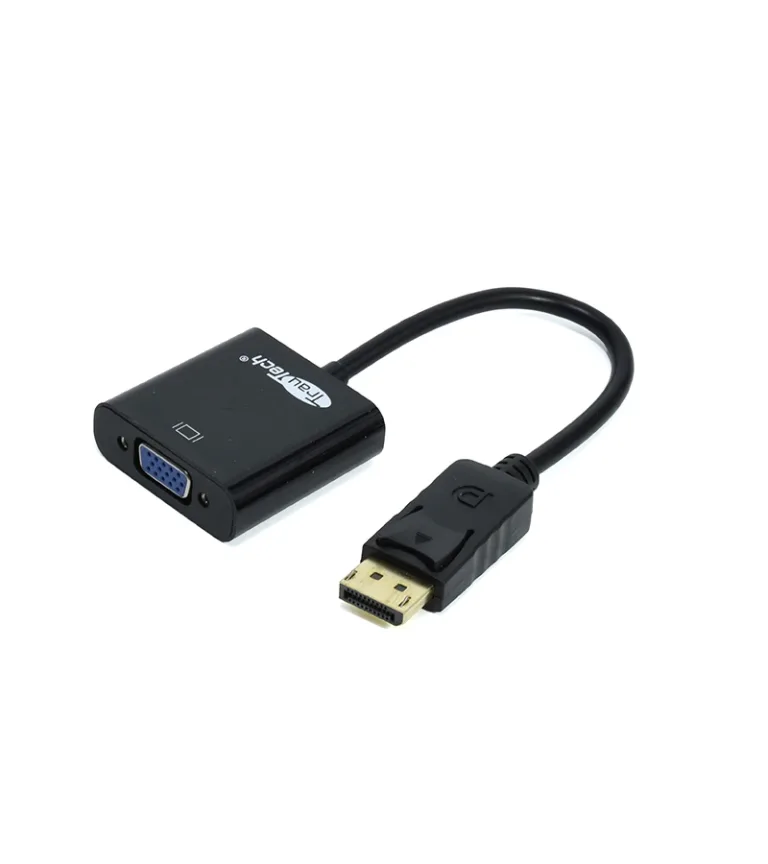 DisplayPort a VGA Trautech PE-DP0056, Cable Convertidor DP a VGA Compacto