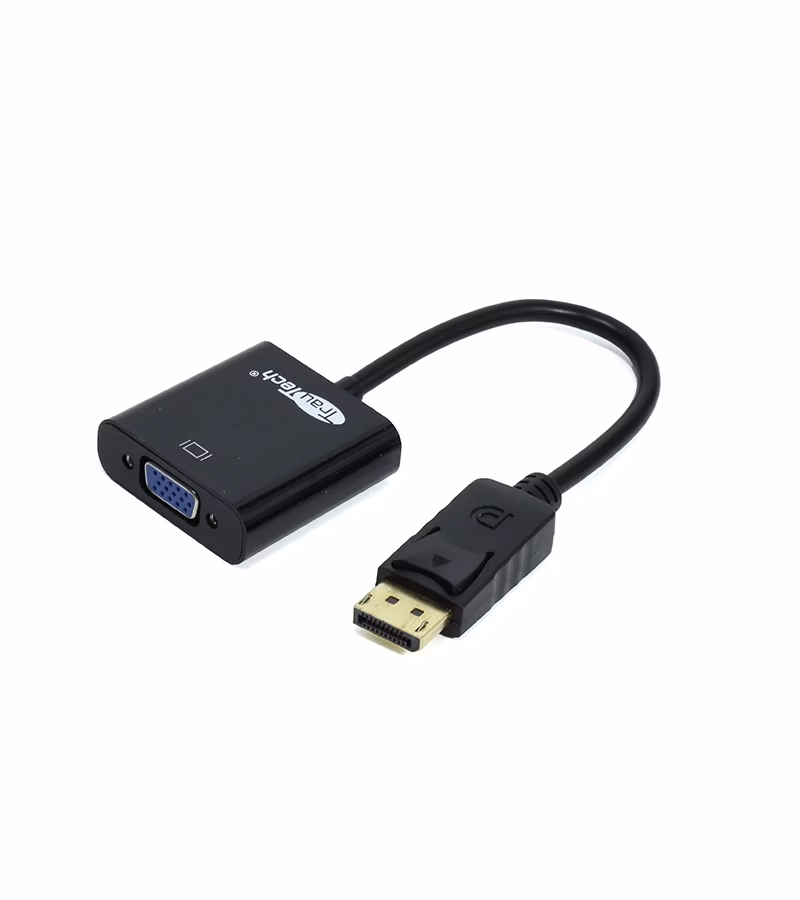DisplayPort a VGA Trautech PE DP Cable Convertidor DP a VGA Compacto