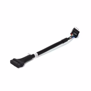 Cable adaptador de cabezal de placa madre, 9 Pines Macho a USB 3.0 20 Pines Hembra