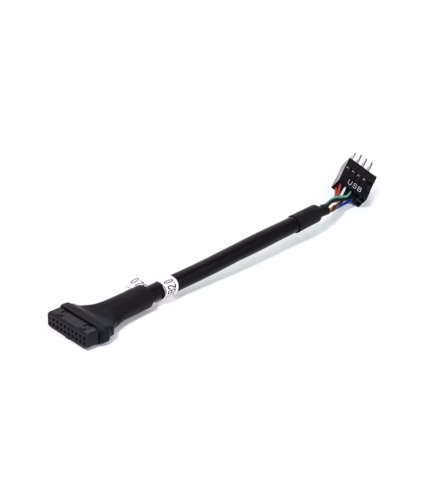 Cable adaptador de cabezal de placa madre, 9 Pines Macho a USB 3.0 20 Pines Hembra