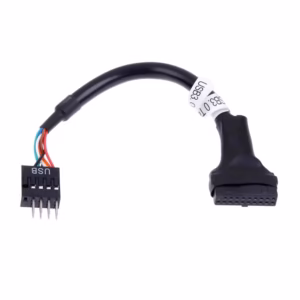 Cable adaptador de cabezal de placa madre, 9 Pines Macho a USB 3.0 20 Pines Hembra